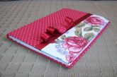 Caderno Grande Simples (Tecido) - Ref: CD04
